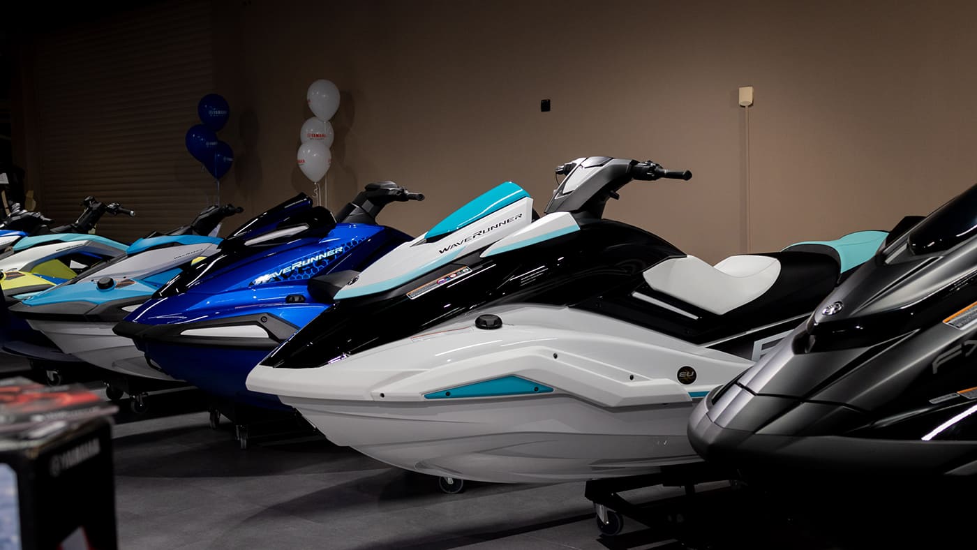 Yamaha WaveRunner vodni skuterji v navtičnem programu Moto Poslovalnice, pooblaščenega prodajalca Yamaha v Ljubljani.