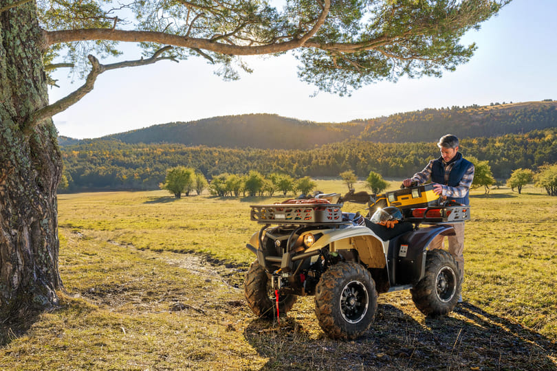 Yamaha Kodiak 700 EPS Kiwami – delovni ATV za kmetijstvo, gozdarstvo in teren